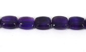 Amethyst Faceted Flat Rectangle 10x13mm EACH-beads incl pearls-Beadthemup