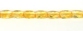 Citrine Faceted Rectangle  8x12mm EACH-beads incl pearls-Beadthemup