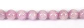 Kunzite 3A+ Polished Round 12mm EACH-beads incl pearls-Beadthemup