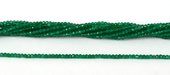 Green Onyx Faceted Round 2mm strand-beads incl pearls-Beadthemup