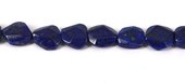 Lapis Natual Flat nugget app 12x10mm-beads incl pearls-Beadthemup