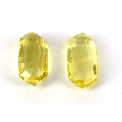 Lemon Quartz Pointy Rectangle 20x11mm EACH