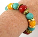 Whitsunday Treasure Bracelet Kit Elastic-bead inspired projects-Beadthemup