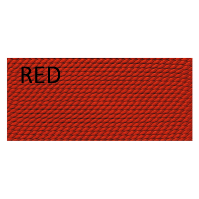 Griffin Silk thread Red 2m+needle
