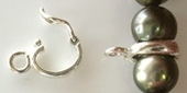 Sterling Silver Enhancer 11.8x2.5mm-findings-Beadthemup