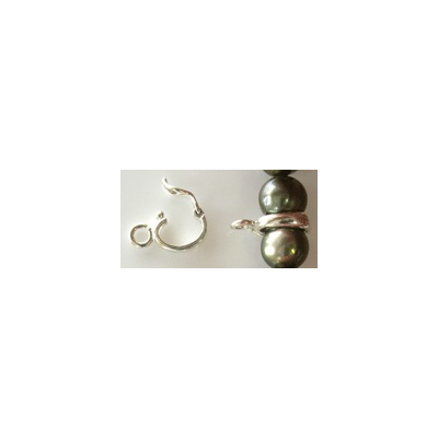 Sterling Silver Enhancer 11.8x2.5mm