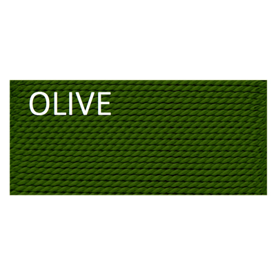 Griffin Silk thread Olive 2m+needle