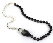 Whitsunday Moonlight knotted 59cm KIT-knotting class-Beadthemup