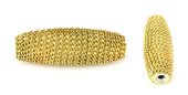 Kashmiri 65mm bead Gold-beads incl pearls-Beadthemup