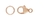 14k ROSE Gold Filled lobster clasp 4.8x9mm with cl/5mm ring 2 sets