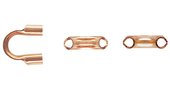 14k ROSE Gold Filled Wire Guardian 10 pack-findings-Beadthemup