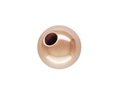 14k ROSE Gold Filled bead round 3mm 20 pack-findings-Beadthemup