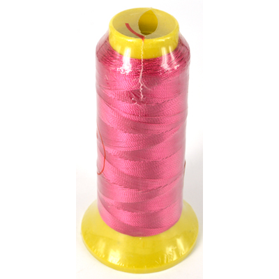 Fuschia Polyester knotting thread 4 size