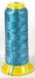 Dk Aqua Polyester knotting thread 4 size-stringing-Beadthemup