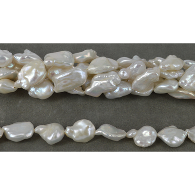 Fresh Water Pearl Keshi app 16x13mm beads per strand 26Pearls