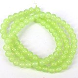 Glass bead strand 80cm long 10mm Mint-glass beads-Beadthemup
