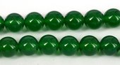 Agate Dyed Green Polished Round 12mm beads per strand 33Bead-beads incl pearls-Beadthemup
