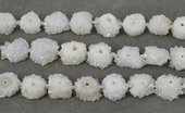 Agate Druzy Geode app 10mm EACH-beads incl pearls-Beadthemup