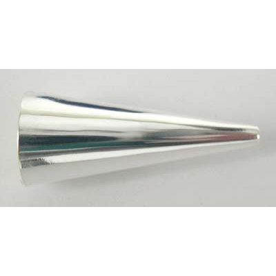 Sterling Silver Cone 10x25mm 2 pack