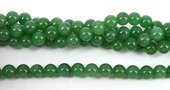 Green Adventurine Polished round 10mm beads per strand 39-beads incl pearls-Beadthemup