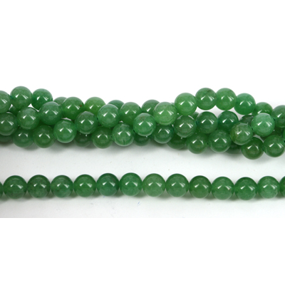 Green Adventurine Polished round 10mm beads per strand 39