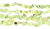 Prehnite top drill nugget app 10x7mm strand-beads incl pearls-Beadthemup