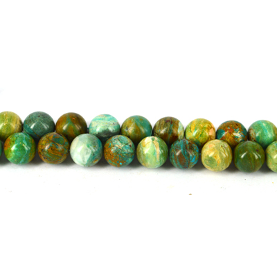 Blue opal Peru Polished Round 14mm EACH