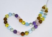 LAST STRAND Lazer Cut Onion 10mm 18 PAIRS 36 beads-beads incl pearls-Beadthemup