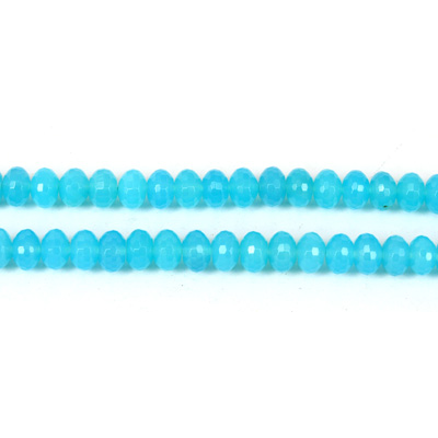 Chalcedony Faceted Rondel 9x12mm EACH