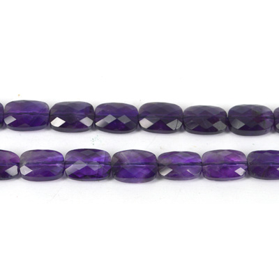 Amethyst Faceted Cushion 10x14mm EACH