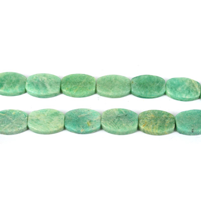 Amazonite Flat Pillow 18x25mm beads per strand 16