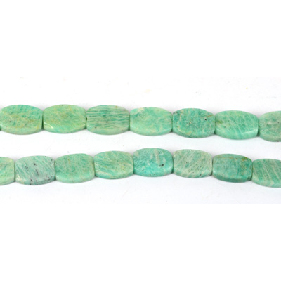 Amazonite Flat Pillow 12x16mm beads per strand 22