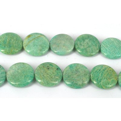 Amazonite Flat Round 30mm EACH