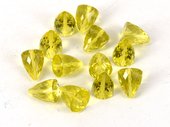 Lemon Quartz Faceted Bullet 10x12mm EACH-beads incl pearls-Beadthemup