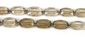 Smokey Quartz Faceted Oval app 23x16mm EACH BEAD-beads incl pearls-Beadthemup