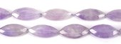 Lavander Amethyst Faceted Elipse app 29x16mm EACH bead-beads incl pearls-Beadthemup