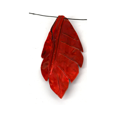Shell leaf app 100x40mm EACH