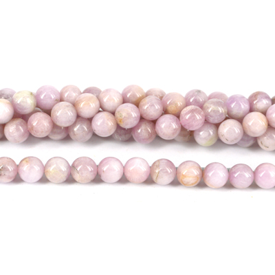 Kunzite A Polished Round 10mm beads per strand 41