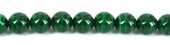 Malachite AAA natural 14mm round EACH-beads incl pearls-Beadthemup
