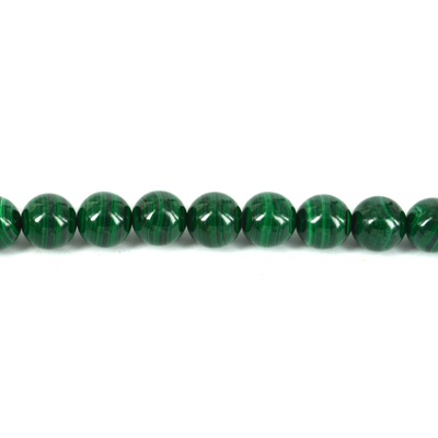 Malachite AAA natural 14mm round EACH