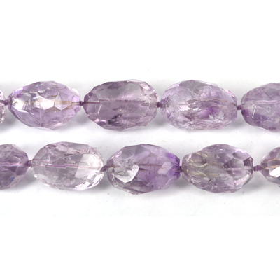 Amethyst Faceted Nugget app 36mm EACH