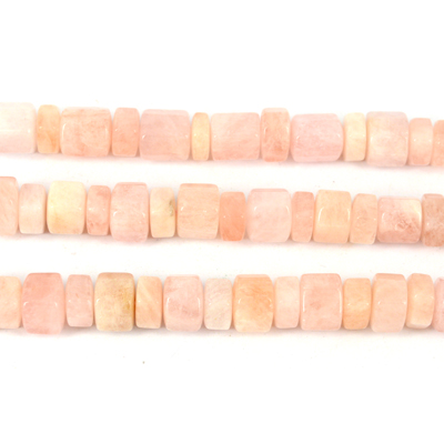 Morganite AA Polished Step Cut 10x13+6x10mm s