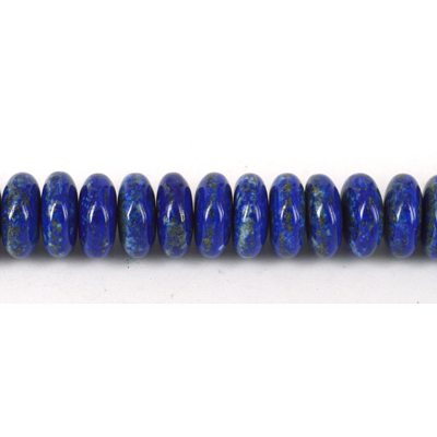 Lapis Polished Rondel 20x8mm EACH