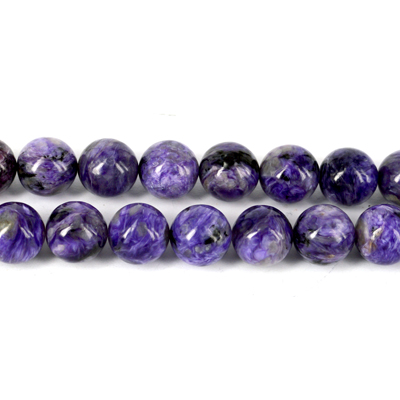 Charoite Polished Round 14mm EACH
