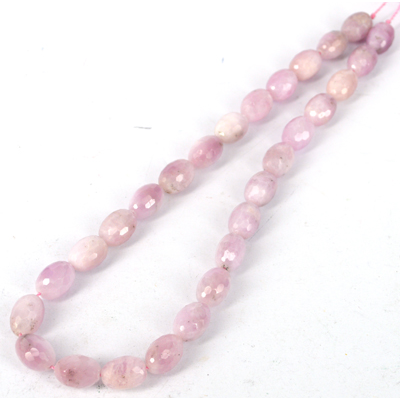 Kunzite Faceted Oval 10x14mm beads per strand 29