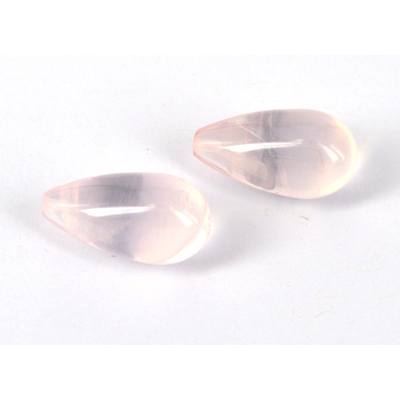 Rose Quartz  A+ Polished Briolette 12x22mm PA