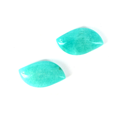 Amazonite Peru A Polished Briolette 14x25mm P