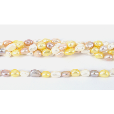 Fresh Water Pearl Baroque Dyed 8-8.5mm/43 Pearl