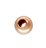 14k ROSE Gold filled Bead round 4mm 1mm hole 10 pack