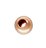 14k ROSE Gold filled bead round 6mm 1.5mm hole 4 pack